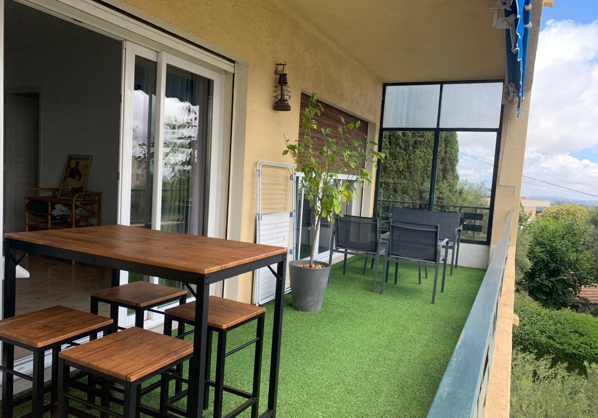 Vence T3 Vue Mer Grande Terrasse Zewnętrze zdjęcie